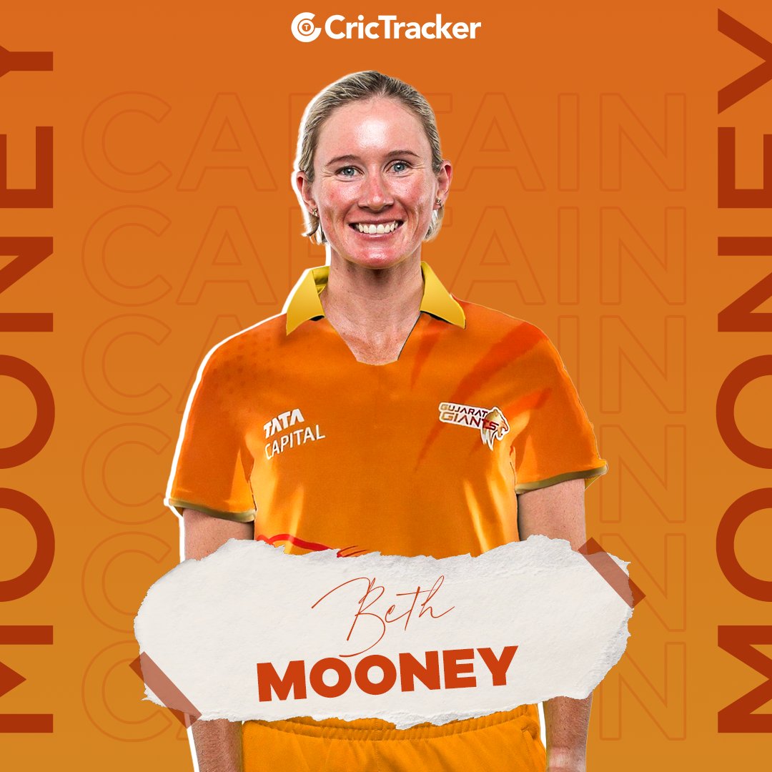Cricketracker's tweet photo. Gujarat Giants skipper Beth Mooney looks in good in Orange 👀

#IFYWIM???

#WPL2023 | #GujaratGiants | #BethMooney https://t.co/8Vfhlyvk7L