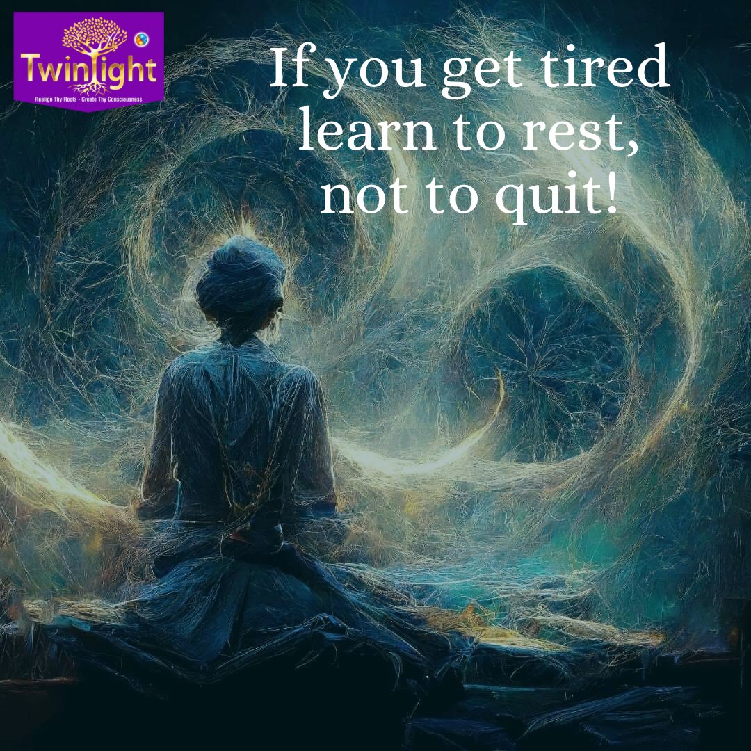 apurvaluthiya's tweet image. Do you take enough rest when you are tired?

#rest
#beingtired
#dontquit
#powerfulthoughts
#regainlostartofthinking
#twinlightconsultants