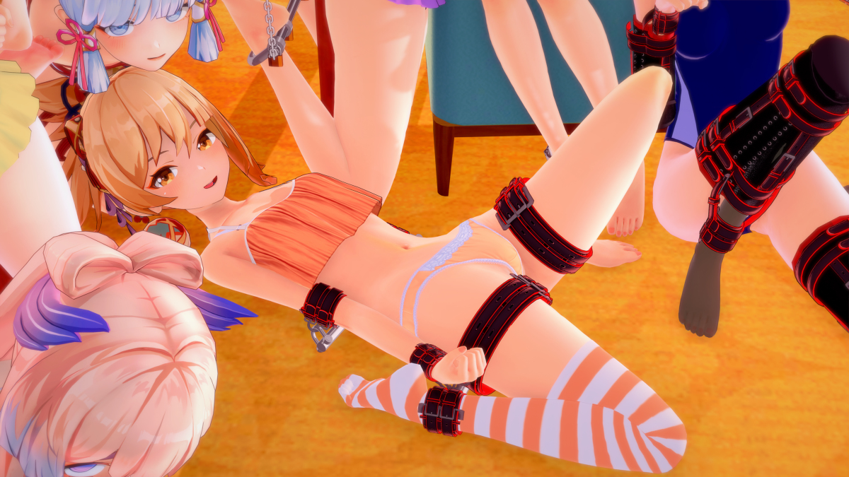 MN7614011's tweet photo. [R-18] 提瓦特拘束银趴！ #恋活 #コイカツ #コイカツサンシャイン #捆绑 #緊縛 #原神 #神里綾華 #甘雨(原神) #刻晴 https://t.co/BXjgDv5jmT https://t.co/diRUszPXn3