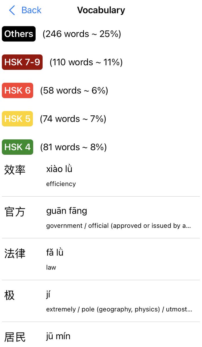 langternapp's tweet photo. You can also extract the whole vocabulary (by HSK level) of a video or an essay to preview it, and save it as flashcards to review later. 5/6 https://t.co/H4ricLSizt