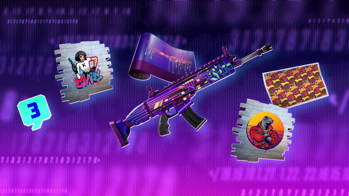 FN_Assist's tweet photo. #Fortnite Cipher Quests:

For completing certain amounts of Cipher Quests, you’ll unlock new items for your Locker:

7 unencrypted: Keep the Peace Spray
15 unencrypted: Order Up Loading Screen
24 unencrypted: Deciphered Emoticon
3 encrypted: Circuitry Wrap https://t.co/ITnba5fn7P