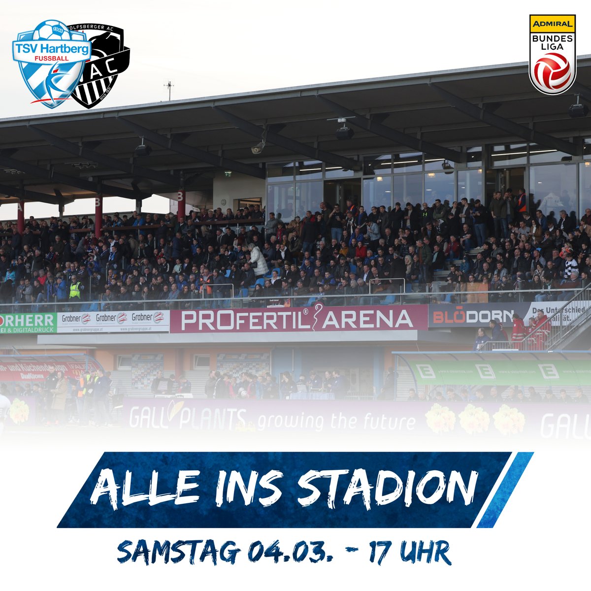 Mit eurer Unterstützung auf den Rängen will unser Team am kommenden Samstag (17 Uhr) gegen den WAC erstmals in diesem Jahr auch zu Hause anschreiben! 

ℹ️: bit.ly/3mdzffp

Wir freuen uns auf euren Besuch!

#htbwac #admiralbl #forzatsv #nevergiveup