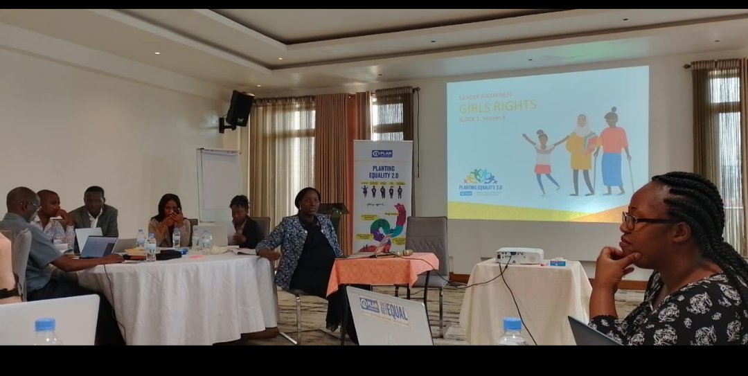 Umwanakuisonga's tweet photo. This week from 27th Feb 2023 to 3rd March, @Umwanakuisonga is attending a training on gender transformative entitled #Plantingequality 2.0 organized by @PlanRwanda to its partners. https://t.co/pqdkrhFiQe
