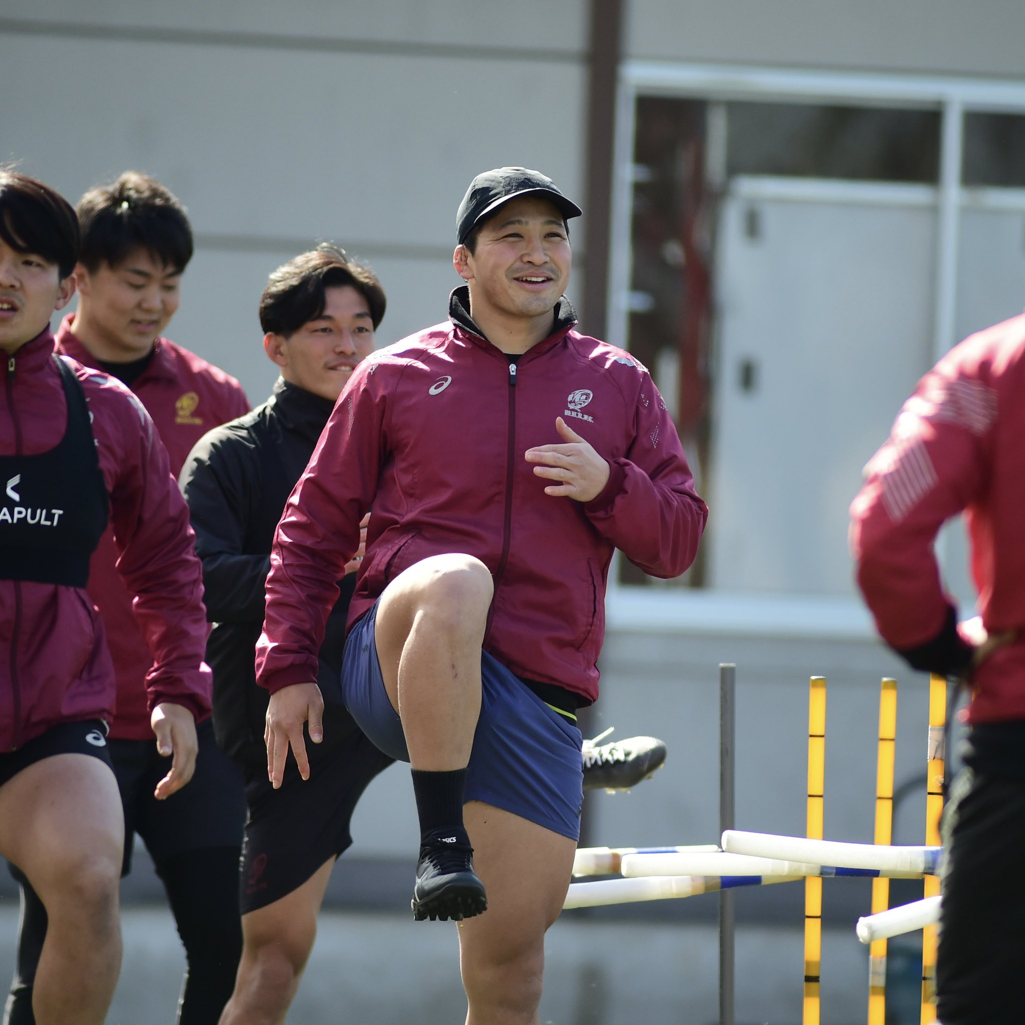 アシックス WURFC 早稲田大学ラグビー蹴球部 Tシャツ 野中健吾