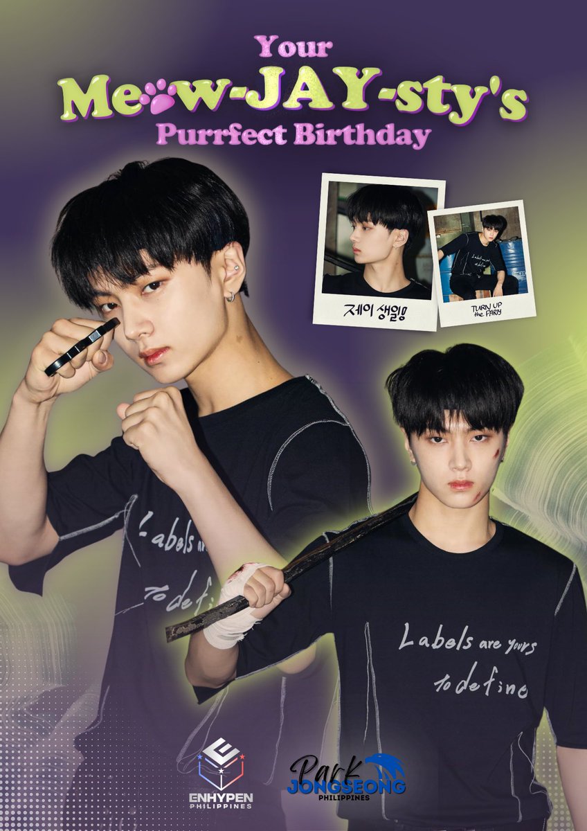 OfficialPJSPH's tweet photo. Your Meow-JAY-sty’s Purrfect Birthday: A Birthday CSE for ENHYPEN Jay 🐈‍⬛

🗓️ &amp; 🕑 April 29, 2023 (Saturday) | 2PM-5PM
📍 Q Cup Philippines - West Ave. Quezon City

Registration Period: 02/28 ~ 04/03
https://t.co/KlRN75doU5

Further details are provided on the poster. https://t.co/A1xVUfMaMQ