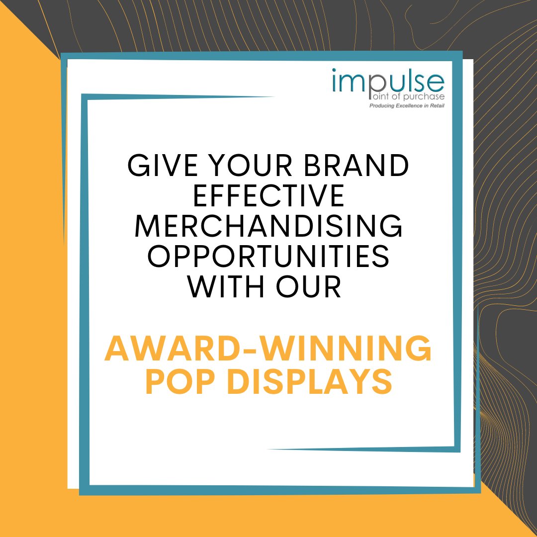 impulsepop's tweet photo. There are many reasons on why Impulse Point of Purchase was the choice of our customers. Get in touch with us and let's discuss how we can work and grow your business together!

T: 01767 582756
E: sales@impulsepop.co.uk https://t.co/BccpQ9QQJK