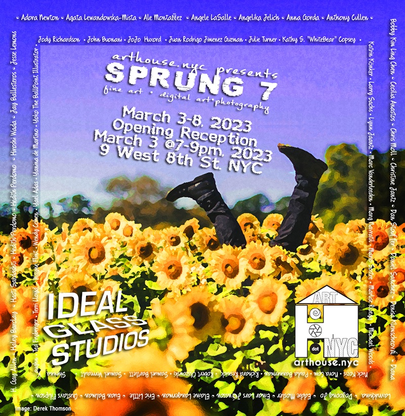 SHOWING IN NYC!!! Virtual exhibit on a screen at Arthouse NYC, one of my pieces from March 3-8 2023. The address is 9 West 8th St, (more of getting the work out there).

#visualart #art#irishart #contemporaryart #artist #artistsoninstagram #artistsofinstagram #wip#workinprogress