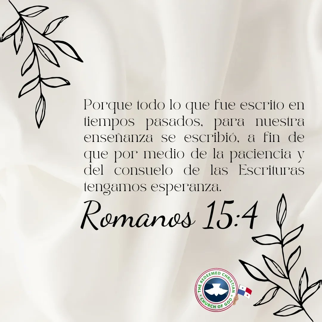 RCCGDCHPANAMA's tweet photo. Solo Dios puede darnos esperanza a través de sus escrituras. Él es quien nos da la fortaleza para continuar cada día. #versiculodeldia #diostebendiga #diosesbueno #diosesamor #fe #rccgdcpanama https://t.co/NP8SQOBAKq