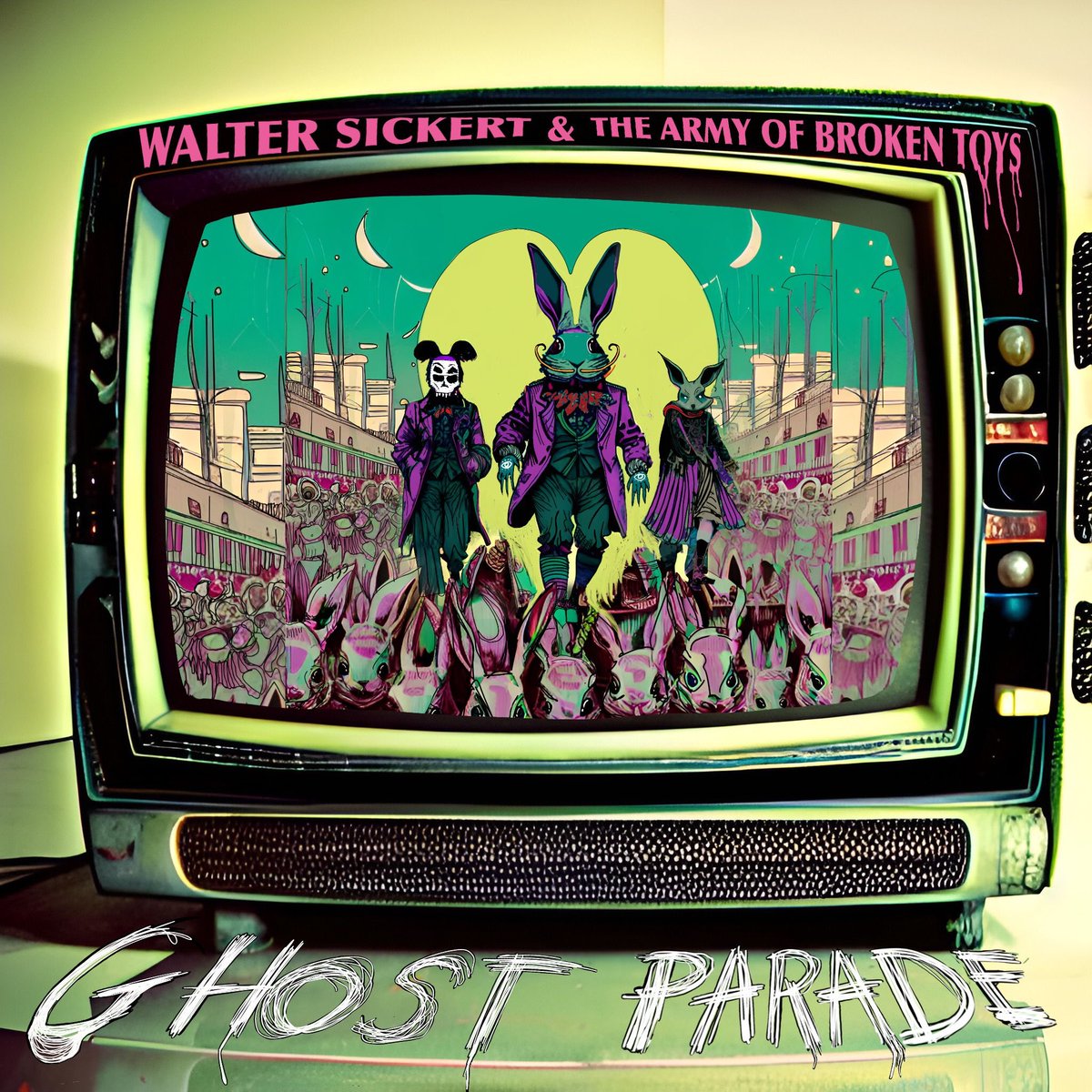 Join the GHOST PARADE @RPMChallenge #RPM2023 By Walter Sickert & the Army of Broken Toys Our yearly / improvised / 1st take / sonic experiment armyoftoys.bandcamp.com/album/ghost-pa…