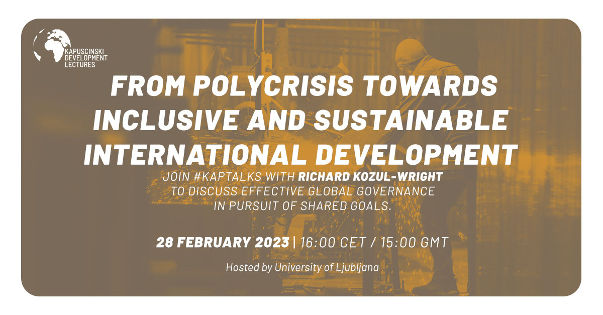 How will digitalisation, climate action and currents events shape our economic progress?

🔴 Follow live today's #KAPTalks with Richard Kozul-Wright at 16:00 CET ⤵️

facebook.com/events/3431713…