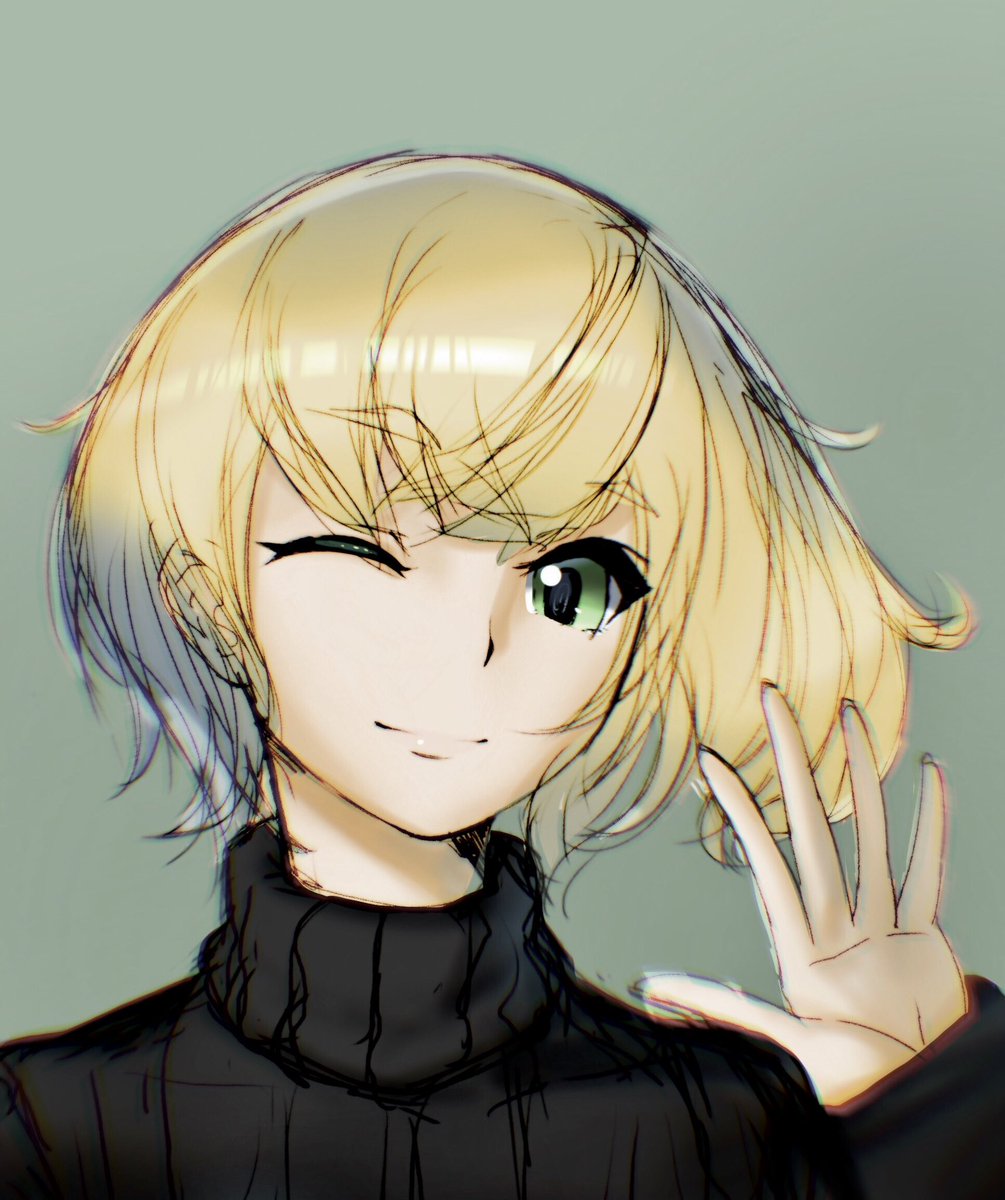hayamiu's tweet photo. エピト、ギリギリでラフですまぬ
またね👋
 #エピト #絵ピト https://t.co/vZeKX8R1ZW