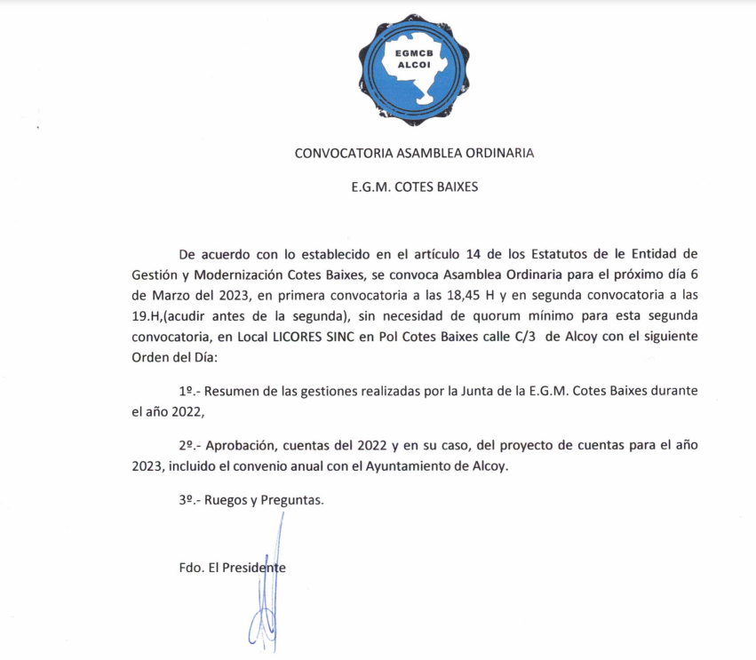 EGM Cotes Baixes tweet media