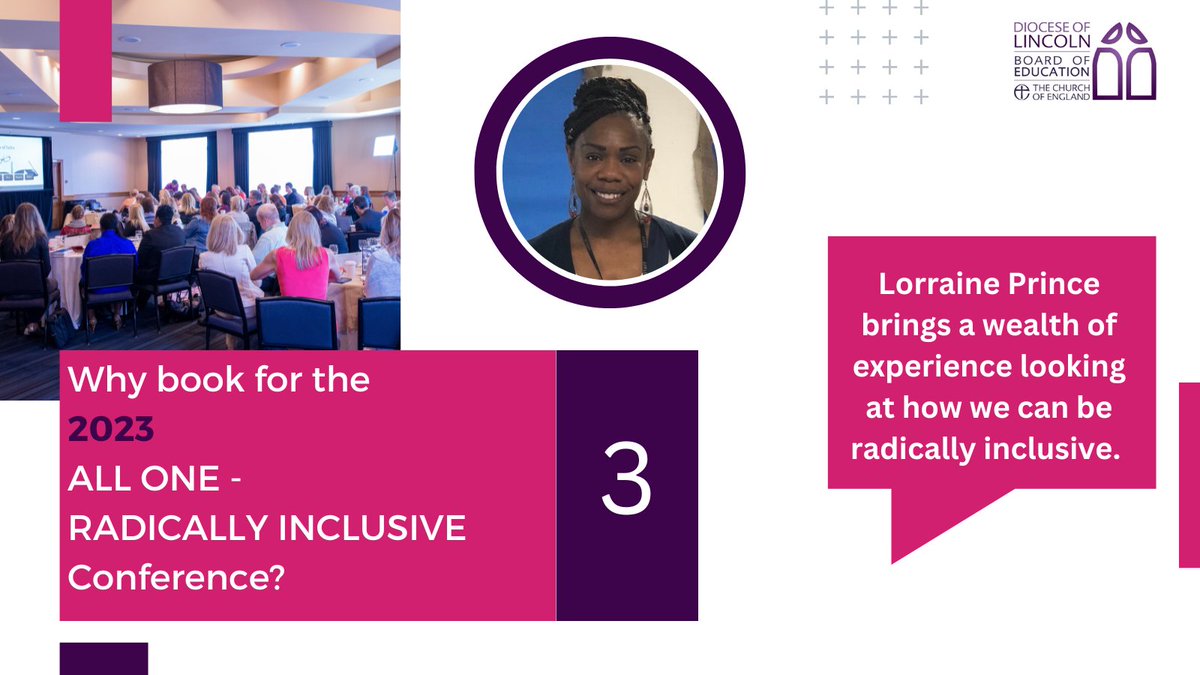 @LincolnDBE (@lincolndbe) on Twitter photo Have you booked for our Leadership Conference at the end of March? We are delighted to have <a href="/CEFELLoPrince/">Lorraine Prince</a> Head of Networks at @CofE_EduLead as a keynote speaker. You can find out more and book here lincolndiocesaneducation.com/calendar/?cali… Have you booked for our Leadership Conference at the end of March? We are delighted to have <a href="/CEFELLoPrince/">Lorraine Prince</a> Head of Networks at @CofE_EduLead as a keynote speaker. You can find out more and book here lincolndiocesaneducation.com/calendar/?cali…