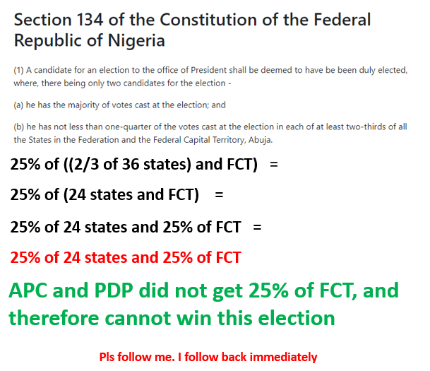 MairoEnoch's tweet photo. We go carry BODMAS use solve this #electionresults2023 

#LPandAPC 25% in FCT INEC Chairman Presidency Shettima Arise TV Rivers Naira Igbos in Lagos #TinubuCannotWin #TinubuIsNotComing #CongratulationsObidatti The LP Japa https://t.co/s4unT6Trfg