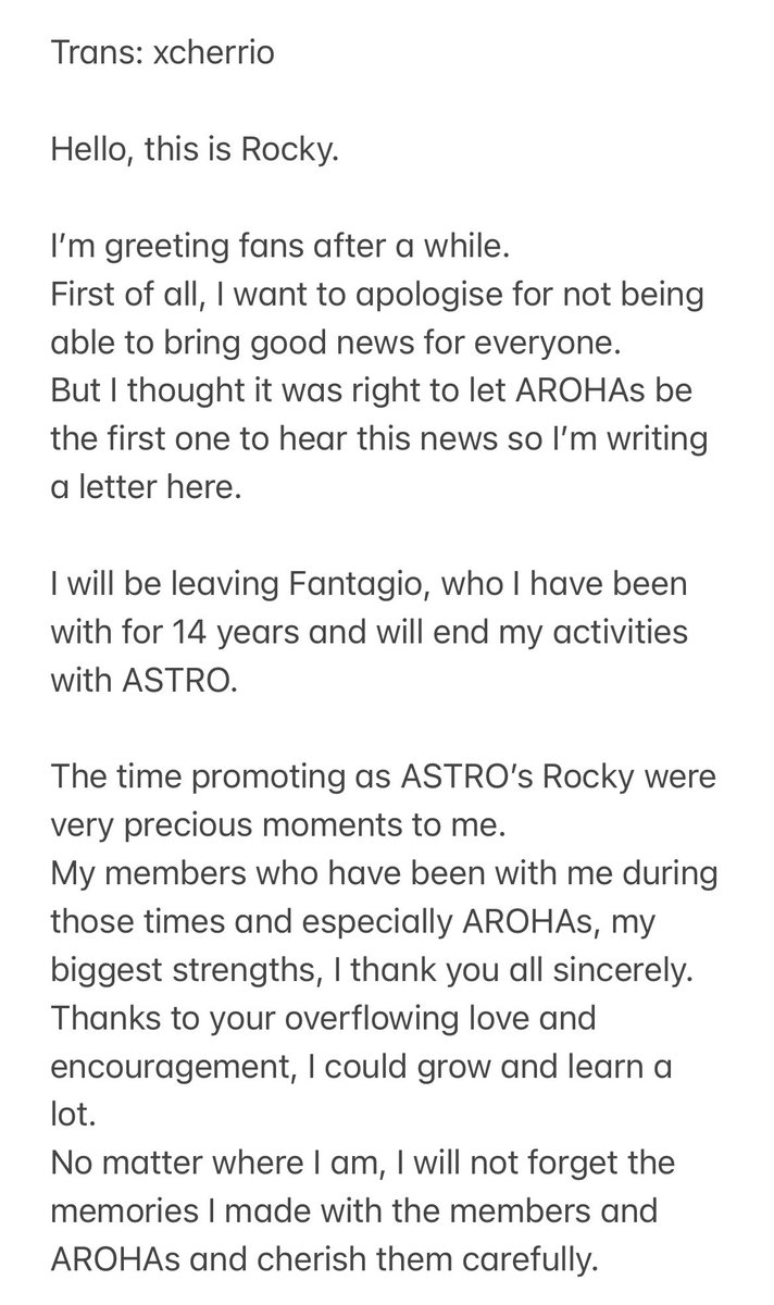 xcherrrio's tweet image. [ENG TRANS] 230228 ASTRO Fancafe Update ROCKY 

"Hello, this is Rocky."
