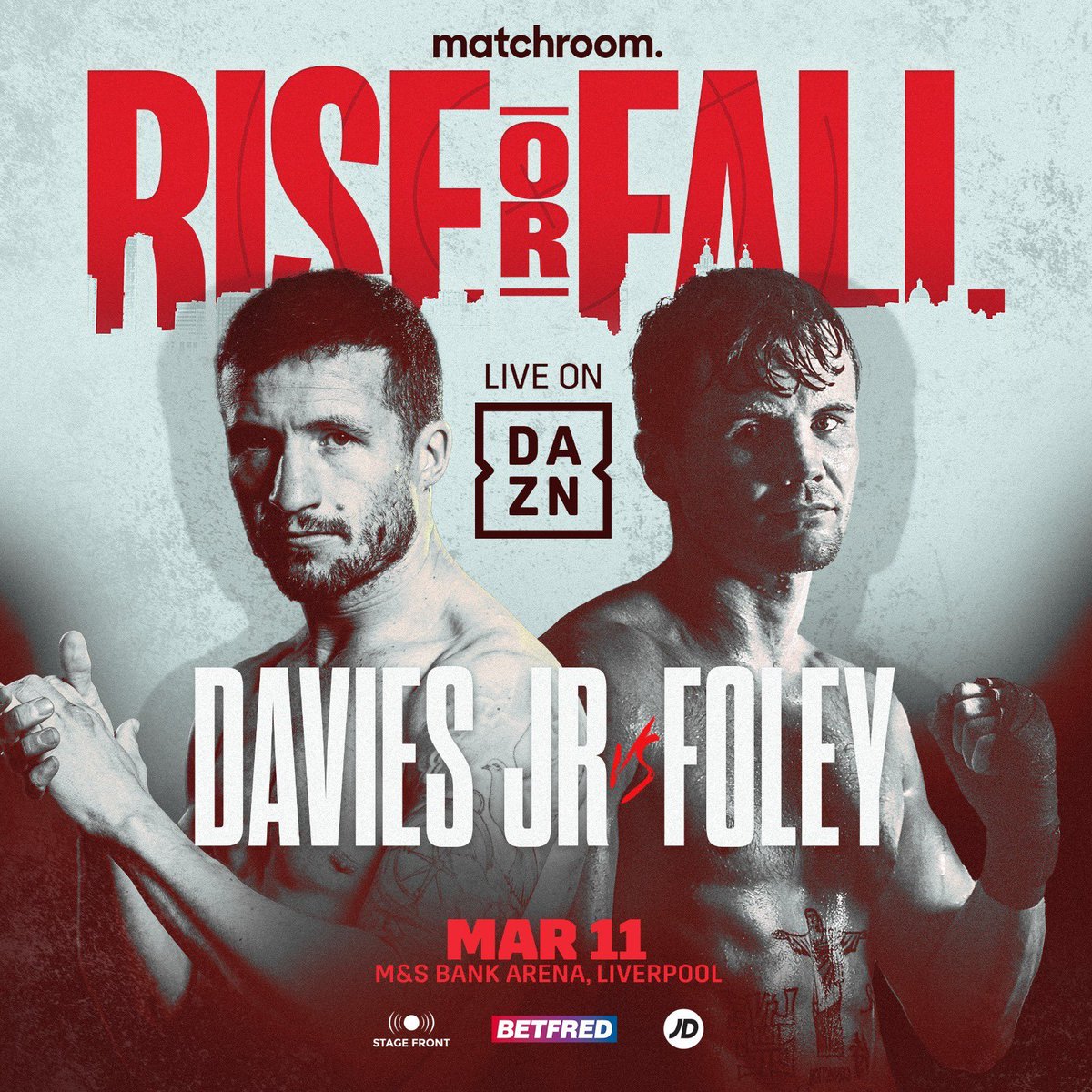 SimBoxx1's tweet photo. 🥊
After Liam Paro withdrew due to injury @RobbieDaviesJr will now take on @SuperFoley13 on the #SmithStepien undercard, March 11th👊🥊
@EddieHearn | @MatchroomBoxing
#SimBoxx https://t.co/UwSWMdnrik