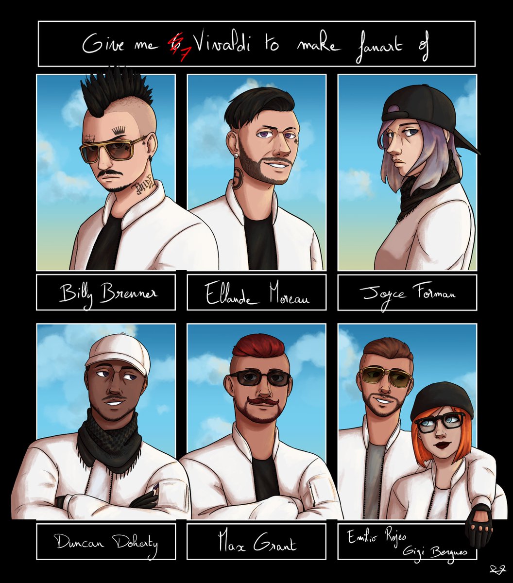 enoralad's tweet photo. Après la demande d'une certaine @jessp71 voilà la planche spéciale Viv
J'ai fait une bannière avec les personnages, je trouvais que ça pouvait être sympa
#FailyV https://t.co/TTkuh4tXvs