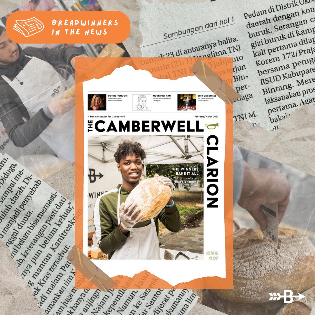 webreadwinners's tweet photo. Our Camberwell Market Stall Manager Mo and Mentor Jessica recently spoke about their experience with Breadwinners in @camberwellnews - check it out: https://t.co/QzNfFRnsnW
Thank you Caitlin Otway for this incredible feature 🧡🥐 #freshbreadfreshstart https://t.co/1sXY9Z6OF3