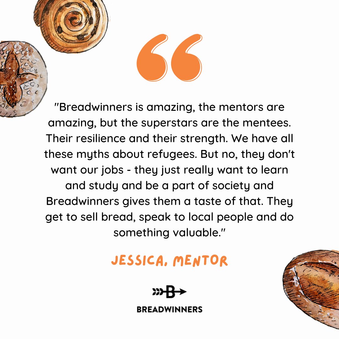 webreadwinners's tweet photo. Our Camberwell Market Stall Manager Mo and Mentor Jessica recently spoke about their experience with Breadwinners in @camberwellnews - check it out: https://t.co/QzNfFRnsnW
Thank you Caitlin Otway for this incredible feature 🧡🥐 #freshbreadfreshstart https://t.co/1sXY9Z6OF3