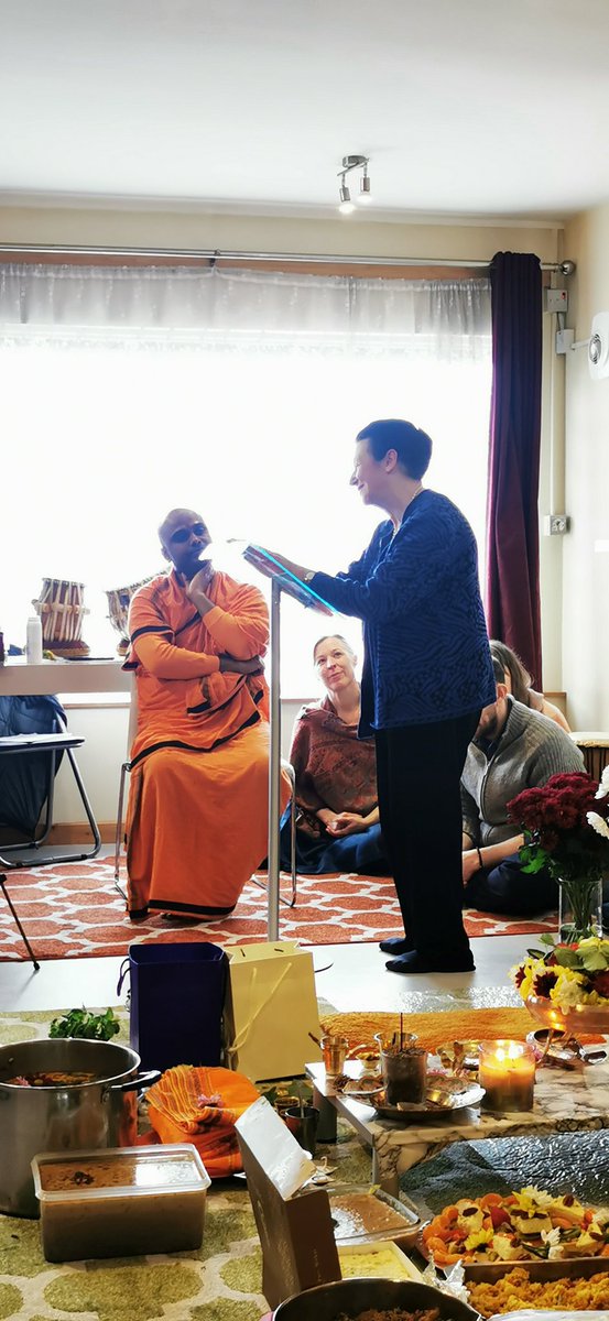 Dub_Faith_Forum's tweet photo. Delighted that members of the forum could join with Swami Shantivratananda and the community for their celebration https://t.co/ohvKK1c7AK