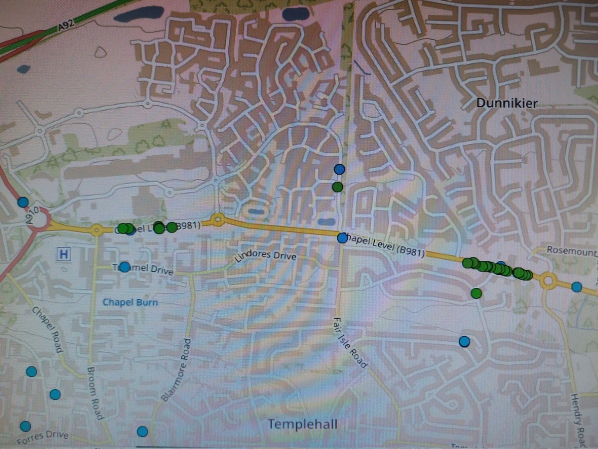 AndrewGoulder's tweet photo. @FifeCouncil is there any timescales for the known repairs of Chapel Level Kirkcaldy? https://t.co/Ym121wqWoU