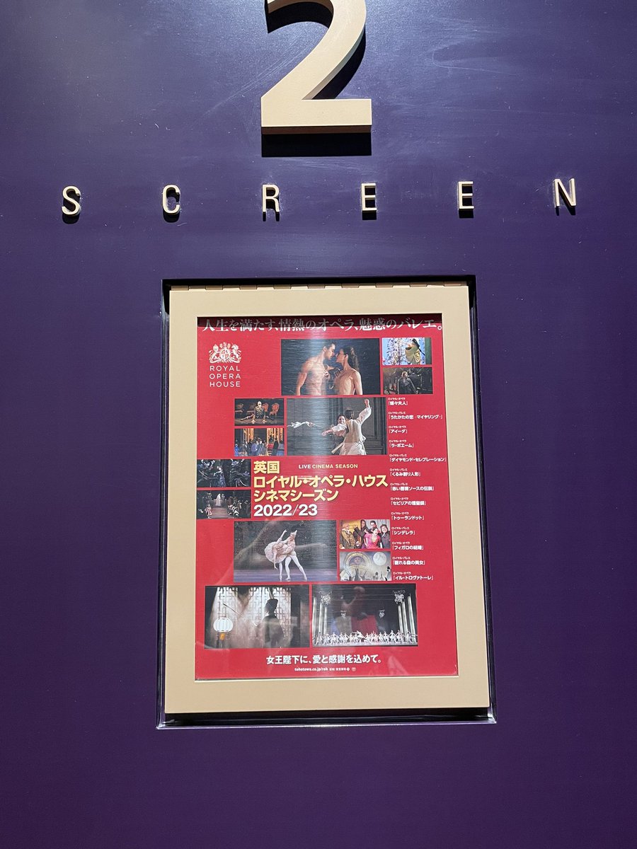 eriottosaiko's tweet image. 仕事帰りにロイヤルオペラハウスシネマ✨大好きなピーター・ライト版くるみ割り人形、大好きな音楽、豪華な舞台、なんて幸せな世界なんだ…！前田紗江さんのクララが可愛い！2幕も楽しみ…
#ROHNutcracker #Sapporo