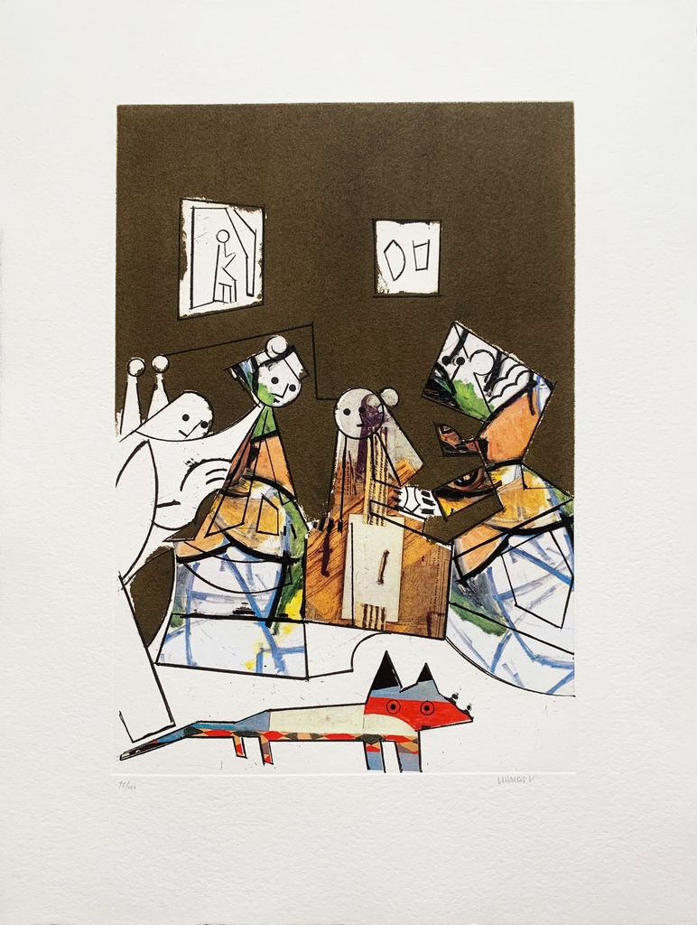 Manolo Valdés
"El Cubismo como Pretexto" #2
Grabado al Aguafuerte y Collage
Año: 2004
Dimensiones: 63 x 48 cm
Tirada de 100 ejemplares
Firmado y numerado a mano

Más información: bit.ly/3Sy2tBN