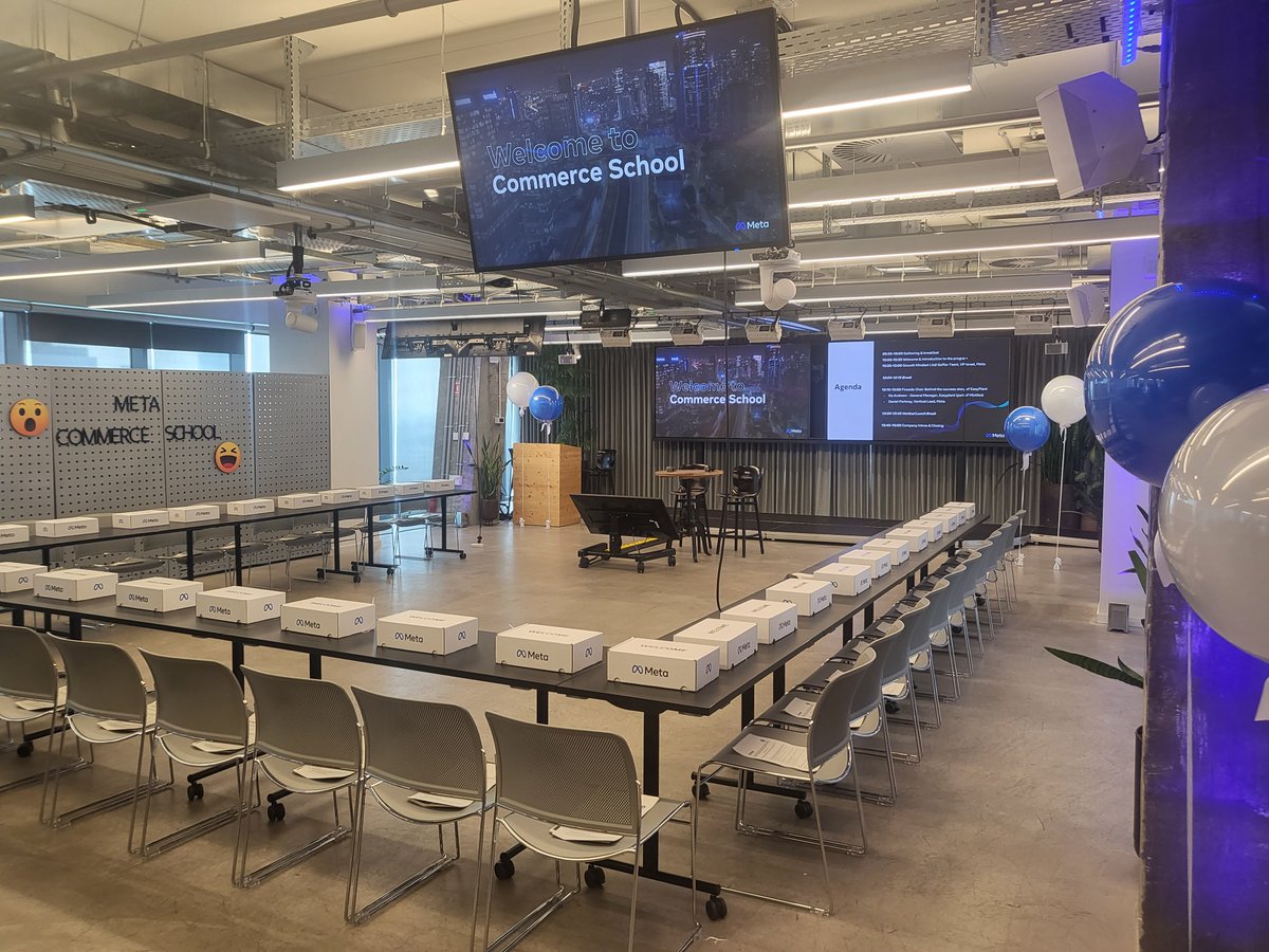 digipave's tweet photo. Digipave is honored and excited to be a part of @meta's 5th Commerce School Program taking place at the Meta offices in Tel Aviv, Israel this month. The program kicked of yesterday and did not disappoint!

#commerce #ecommerce #digitalamarketing #startup #israel @DaniHorwitz https://t.co/cE47rDgjlM