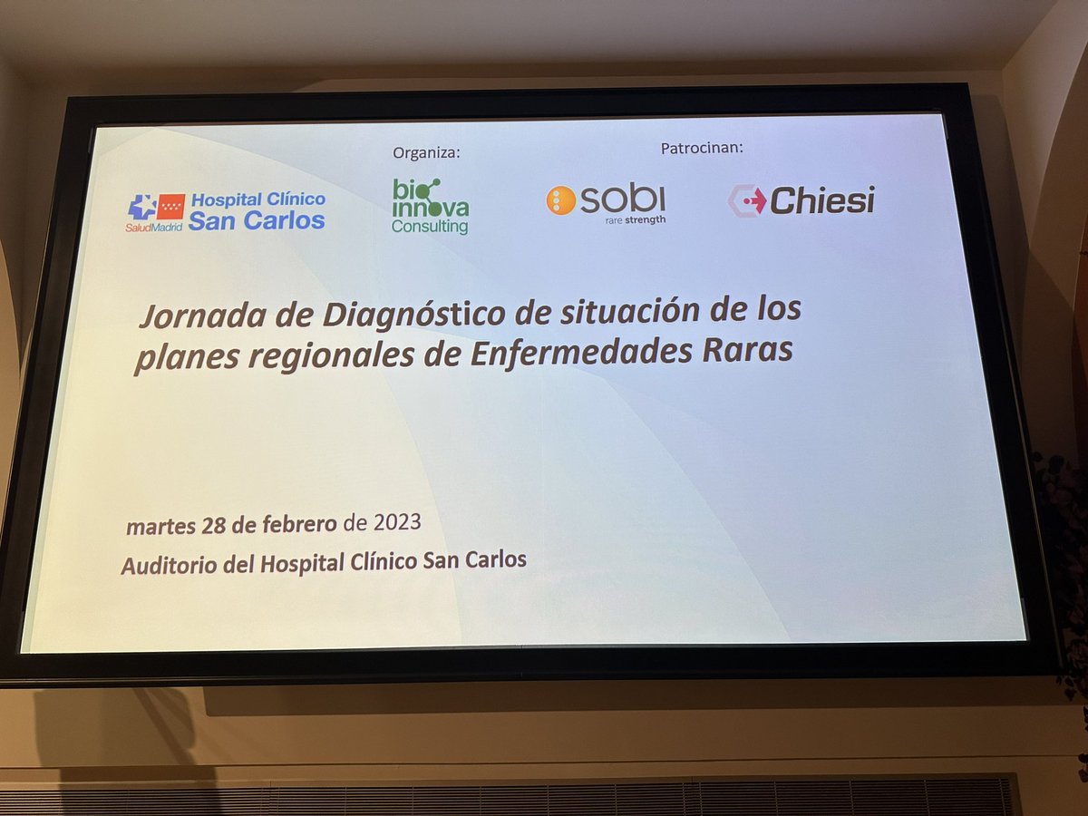 manolosesmero's tweet photo. Diagnóstico de situación de los planes regionales #enfermedadesraras #somosclinico Gracias por dar visibilidad y aumentar la concienciación respecto a la gestión de la #salud #personas #singulares
En especial a @ElenaMantillaG1 César Gómez @SomosBIC @Chiesi_es @Sobi_Iberia https://t.co/sfVo5LzQh7