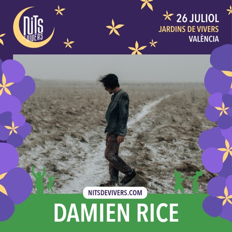 DamienRice's tweet photo. JUST ANNOUNCED: VALÈNCIA, SPAIN

Damien will play Nits de Vivers, on 26th July 2023.

Tickets on sale now
https://t.co/t0X1up9KHZ https://t.co/lOk64ou8a0
