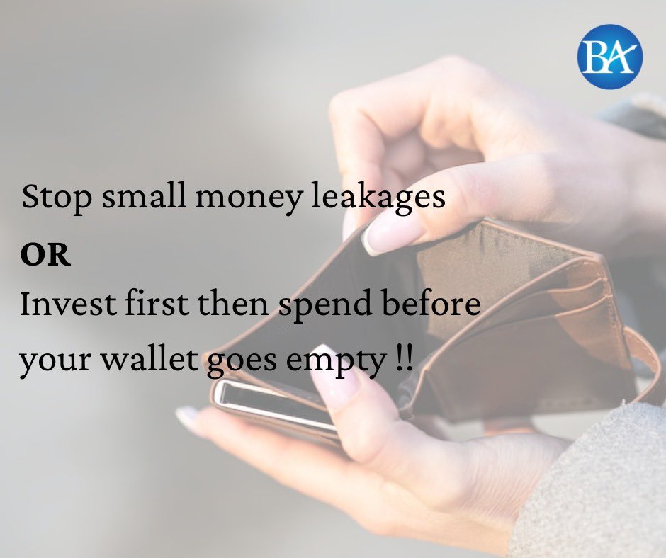bellwetherllp's tweet photo. Money leaks are small expenses that add up over time . 

#stop #money #leakages #investfirst #spendlater #bal #bellwether https://t.co/VEboESWV9J