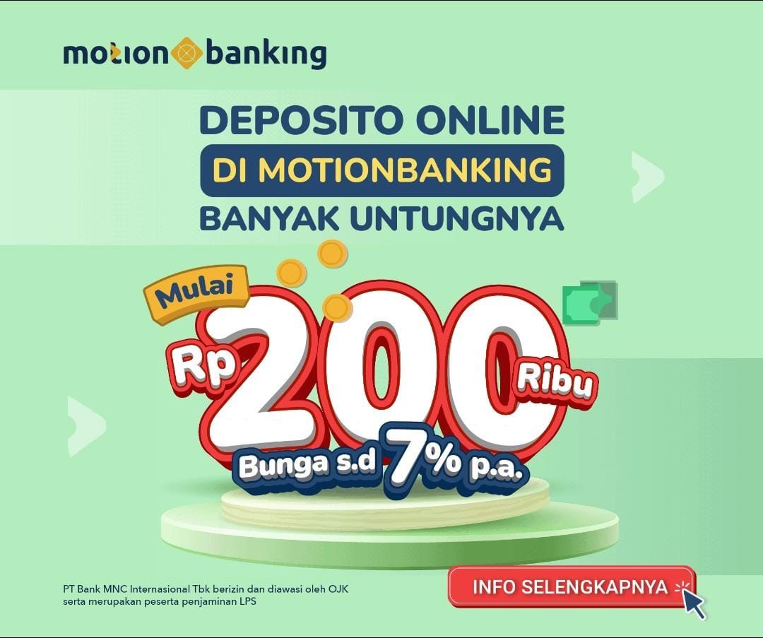 Hary_Tanoe's tweet photo. 🌀 Info: https://t.co/IgYj8QRJAg
-------------------
Download aplikasi MotionBanking di Appstore/Playstore sekarang.
Butuh bantuan? Chat via WA di 0888 888 8888 atau ☎️ 1500188
#MotionBanking #MNCBank #AplikasiHebat #DigitalBanking #FutureBankingHere #Deposito #BABP #MNCGroup https://t.co/9rQe8e8kRw