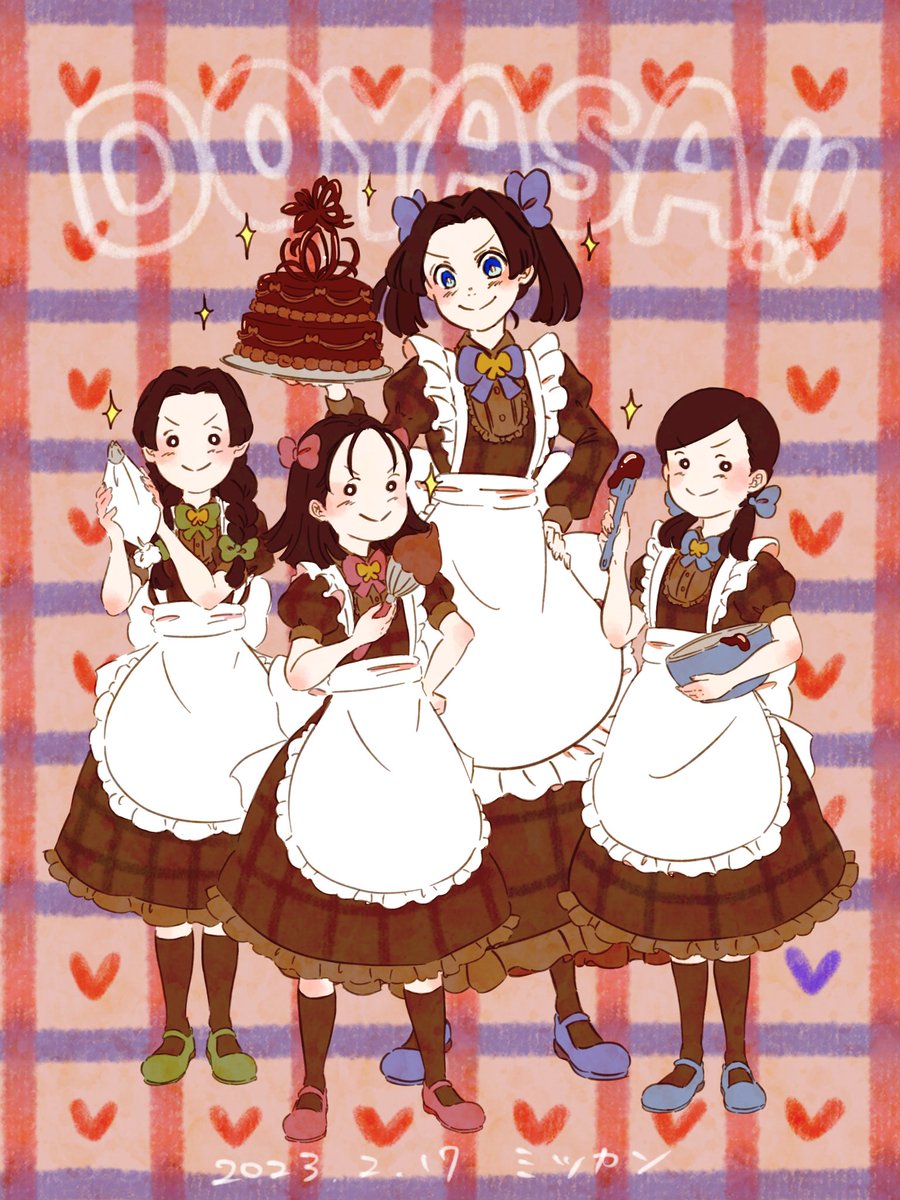 2月早い😭😭😭
今月はフリフリをたくさん描いた月でした〜💕 