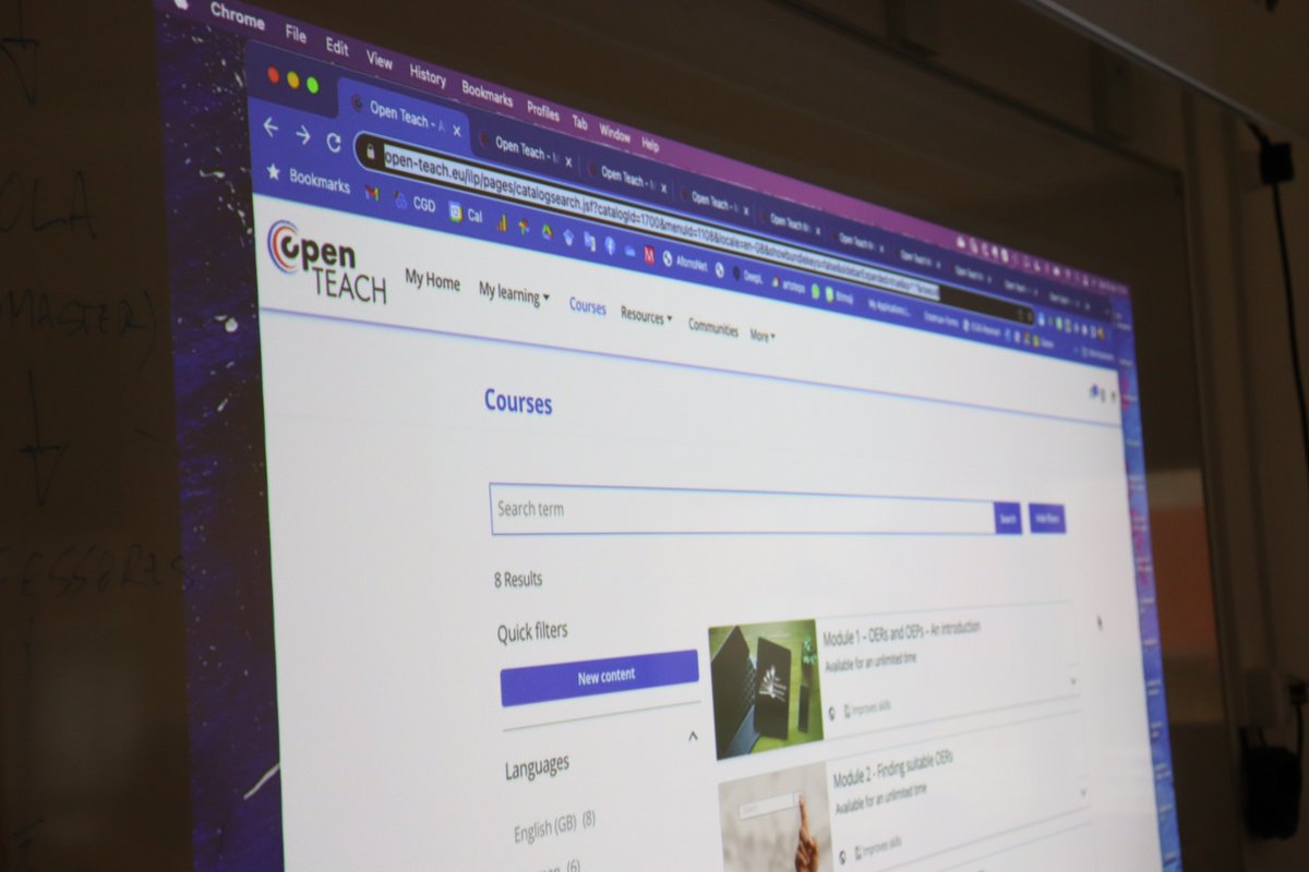 OpenTeachEU's tweet image. 📍 Last Saturday, the Open Teach Project was at the school D. Nuno Álvares Pereira, in Tomar (Portugal), for an afternoon workshop! Teachers from various schools in the country had the opportunity to get to know our project!

#OpenTeachProject #workshop @nuclio_pt