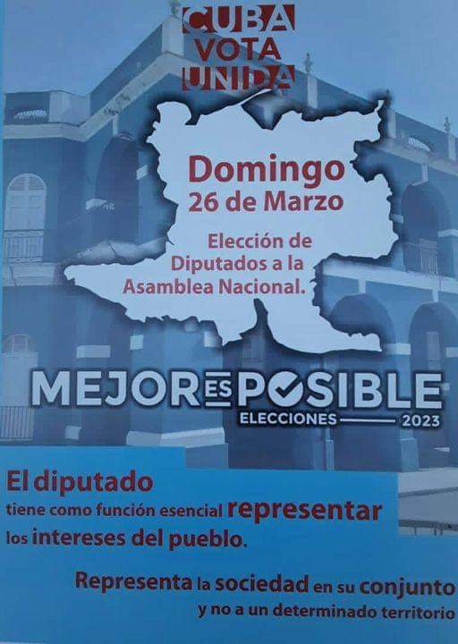 Todos a votar por #Cuba #MejorEsPosible #CardenasEnVictoria 
<a href="/ClarySO2/">Clarita SO</a> <a href="/RolandoPazos/">Rolando Pazos</a>