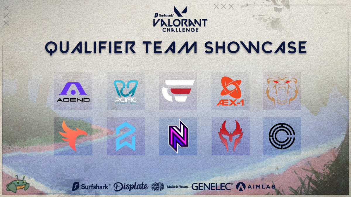 REMINDER! the #SurfsharkVALORANTChallenge Qualifiers are less than one-week away! ⏳

with over 170 registered teams, it will be a hard fought battle to earn your place in the Main Event! 

here are some of our predictions to keep an eye on come March 4th! 👀

<a href="/surfshark/">Surfshark</a> 🦈