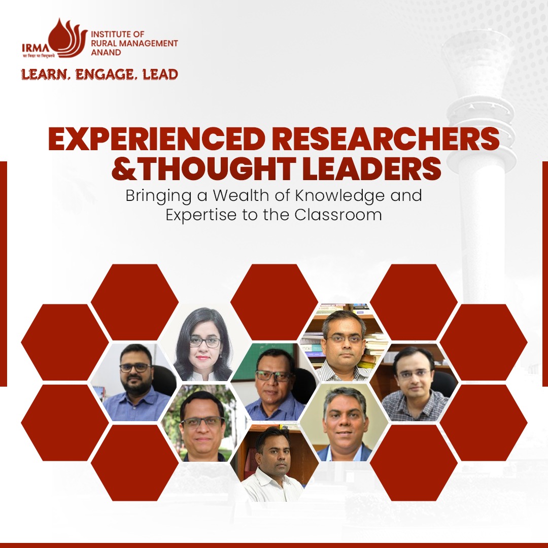 Irmaadmissions's tweet photo. The faculty at IRMA are experienced researchers and thought leaders that inspire the next generation of rural managers and researchers. IRMA Fellow Program in Management (Rural Management) Applications are closing today. Apply here: https://t.co/DbjikTwDro

#IRMA #IRMAAdmissions https://t.co/X6XLkqPPtY