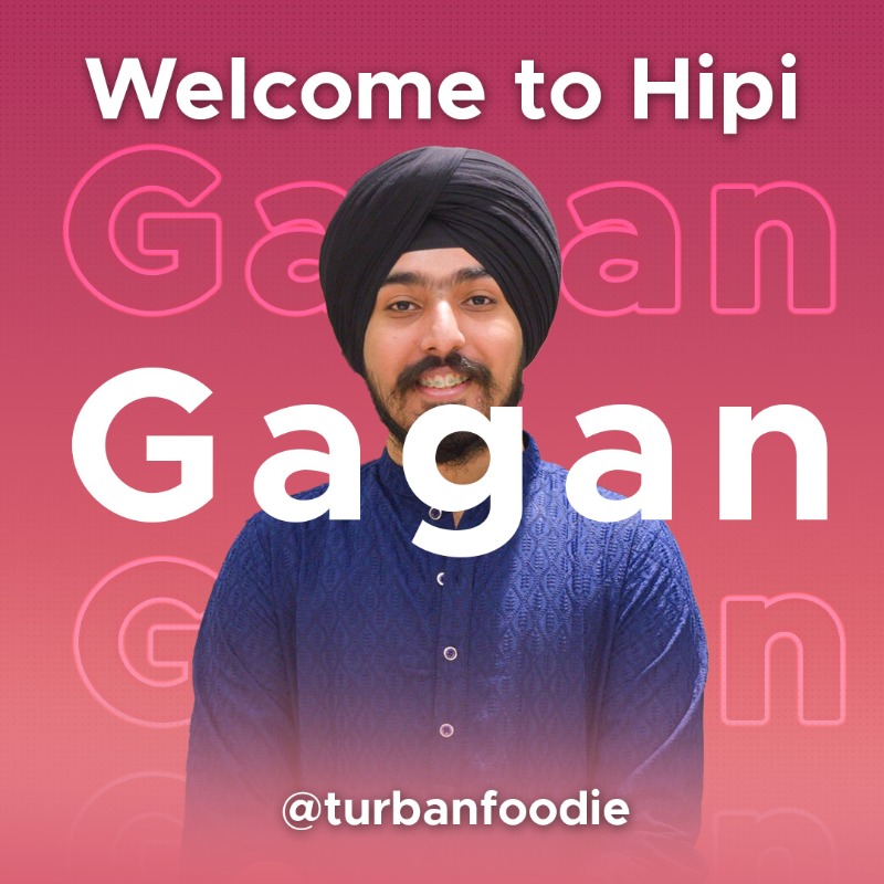 HipiOfficialApp's tweet photo. 𝗪𝐞𝐥𝐜𝐨𝐦𝐞 𝐆𝐚𝐠𝐚𝐧𝐝𝐞𝐞𝐩 𝐒𝐚𝐡𝐧𝐢 

Make some noise cause the @turbanfoodie is now a creator on 𝐇𝐢𝐩𝐢 🎉 We can’t wait to see Gagandeep Sahni’s amazing videos!

#HipiKaroMoreKaro #TurbanFoodie #Welcome #Creator #FoodCreator #HipiCreator #Entertainment #Hipi