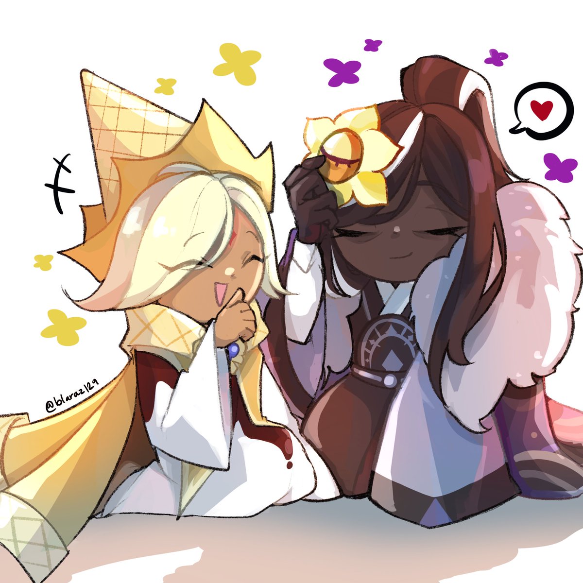 kurorazu129's tweet photo. Requested by My Friends (1)
Thank you so much~
Tag: @lady_ladiez @Lemonzestyyyyy @pkuotou
#cookierun #クッキーラン #쿠키런 #darkchococookie #licoricecookie #purevanillacookie #darkcacaocookie #ioncookierobot #cookiedroid https://t.co/f4zN4JmVma