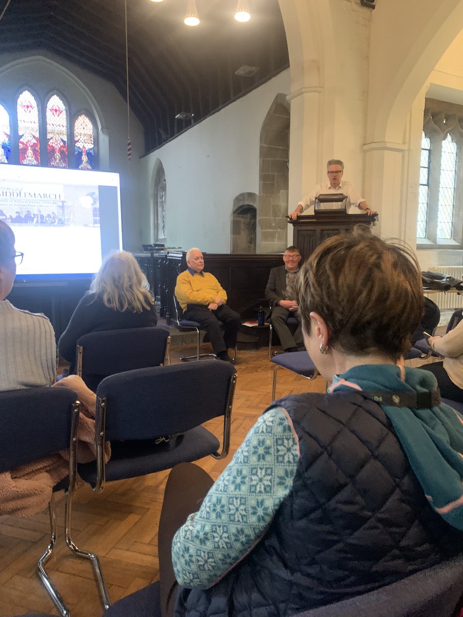 Great to have Andrew Davies at DMU —thanks Gabriel Egan And Justin Smith!