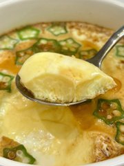 ai_leeya's tweet photo. My delicious dinner, egg custard🥰 https://t.co/rcv0PslZBF
