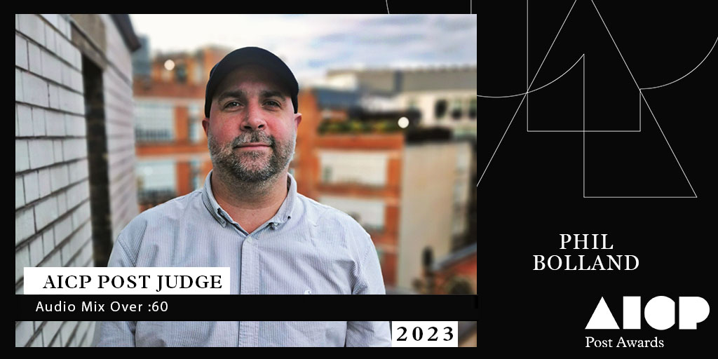 sineaudio_post's tweet image. Happy to have our own @philbolland as a judge  in this years @AICProducers ceremony. Judging in the Best Audio Mix over :60 category.
#AICPAwards #sounddesign #audiomix