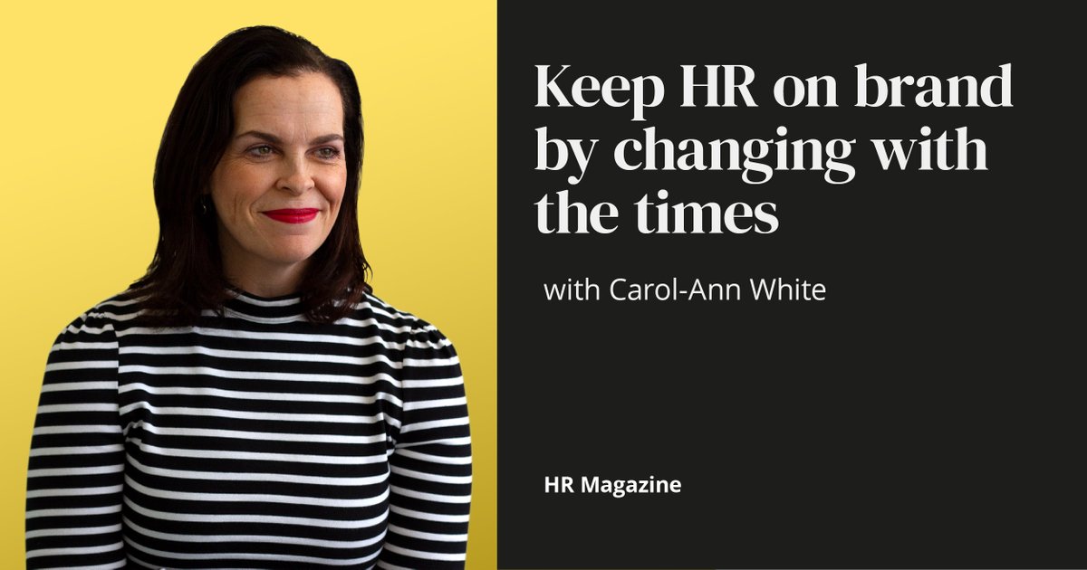 LandorGlobal's tweet photo. "Our role is to understand what both the business and people needs are, we cannot do that by sitting in our HR teams only. We need to be knee deep in it with our business partners and our people.” @CarolAnn_LF for @hrmagazine: https://t.co/61KlOTbEUm https://t.co/3rw8YN15QK