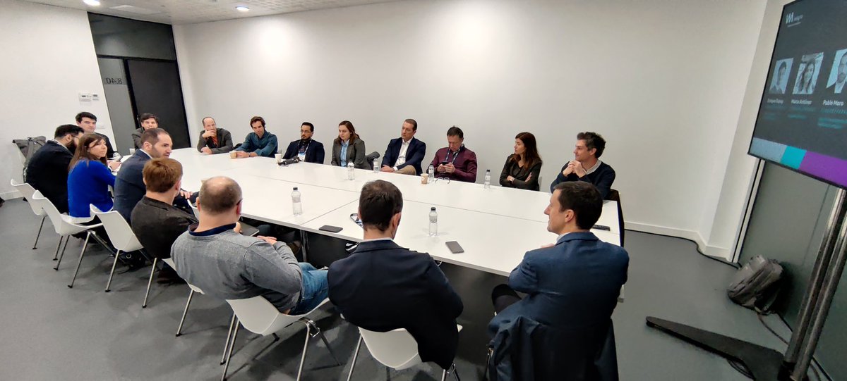 Wayra's tweet photo. #Wayra4YFN23 | 💵 Investors roundtable with the participation of @MartaAntunezBCN, Wayra Barcelona Director, and 
Pablo Moro, head of Investments at @telefonica Ventures 

📸⬇️ @4YFN_MWC https://t.co/X7biK1VZ1A