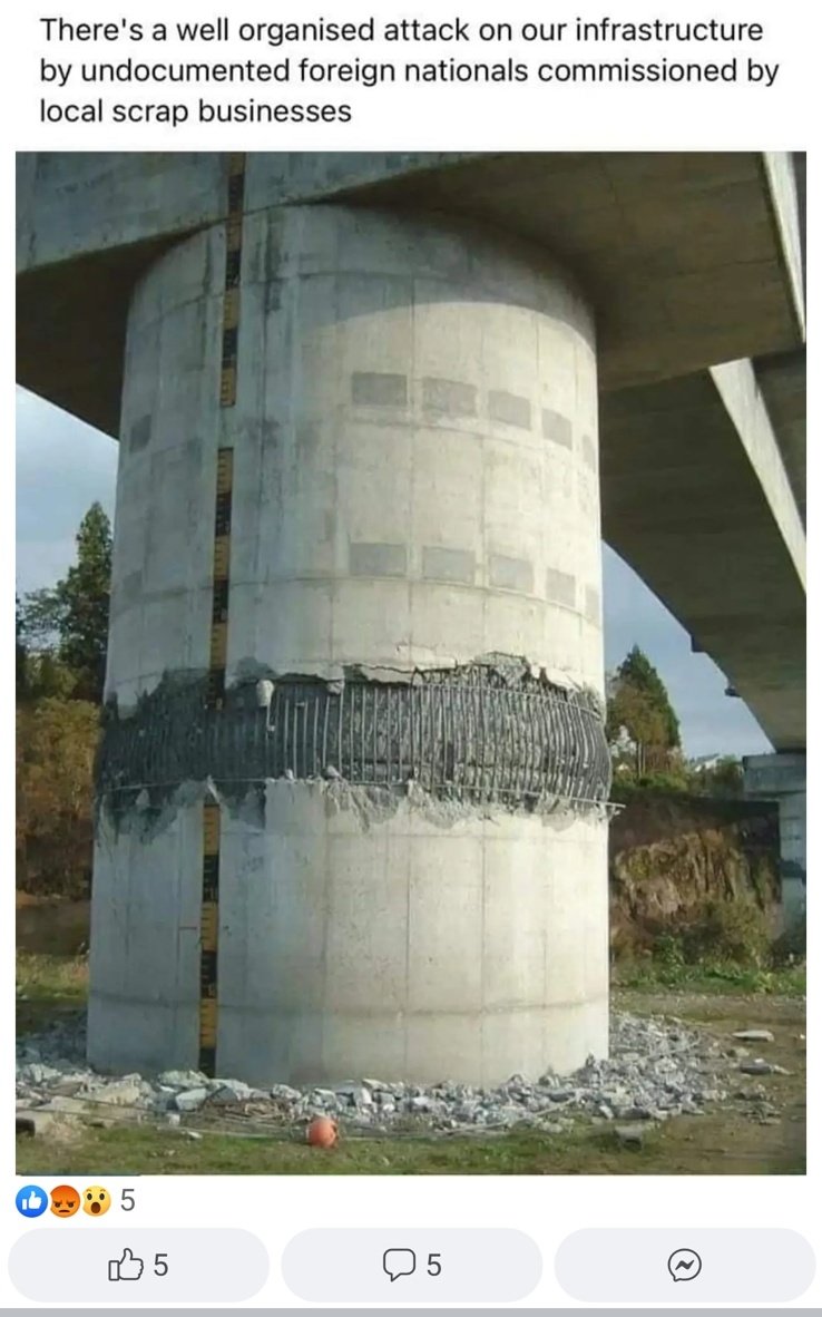 PigSpotter's tweet image. Whether it is "undocumented foreign nationals" or South Africans themselves is regardless. This needs to be fixed immediately before collapse. Does anyone know where this is?