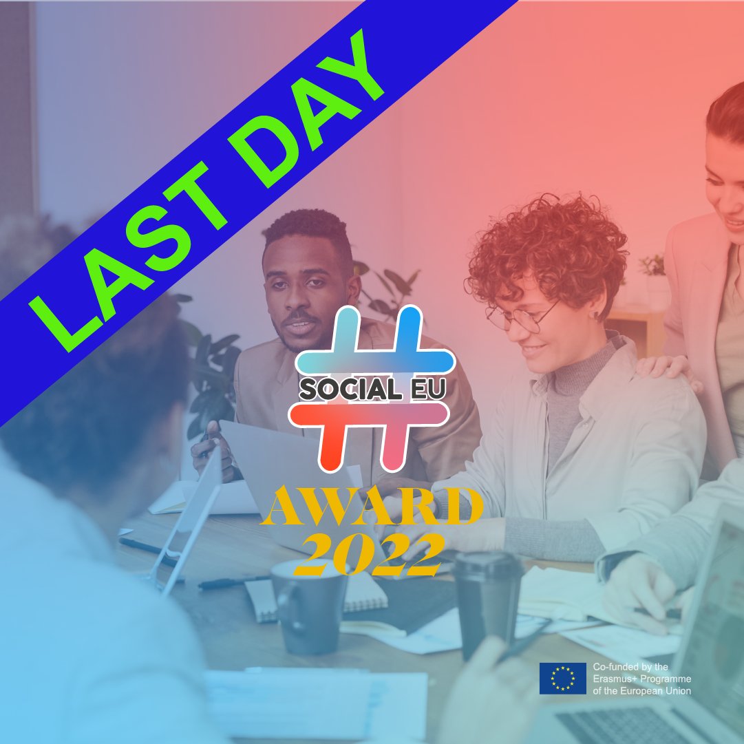 SocialEU (@socialeu1) on Twitter photo ๐ฅ๐๐๐ฆ๐ง ๐๐๐ฌ ๐ง๐ข ๐๐ฃ๐ฃ๐๐ฌ ๐ง๐ข #๐ฆ๐ข๐๐๐๐๐๐จ๐W๐๐ฅ๐๐ฅ
๐Donโt lose the opportunity to win an award that recognizes you for the promotion of your #EUprojects on the most famous social media๐
Apply with your project๐ bit.ly/socialeu-award #SocialEu #ErasmusPlus ๐ฅ๐๐๐ฆ๐ง ๐๐๐ฌ ๐ง๐ข ๐๐ฃ๐ฃ๐๐ฌ ๐ง๐ข #๐ฆ๐ข๐๐๐๐๐๐จ๐W๐๐ฅ๐๐ฅ
๐Donโt lose the opportunity to win an award that recognizes you for the promotion of your #EUprojects on the most famous social media๐
Apply with your project๐ bit.ly/socialeu-award #SocialEu #ErasmusPlus