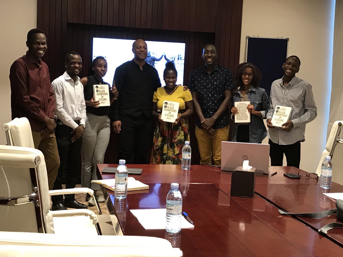 CyclingUganda's tweet photo. Yesterday we met our partner &amp; friend ⁦@DrMoncrieffe⁩. We discussed matters on #cyclingeducation &amp; #teachereducation. This cycling education opportunity is really impressive. Thank you ⁦@DrMoncrieffe⁩.    - ⁦⁦⁦@uniofbrighton⁩ https://t.co/VBIGHSVf7b