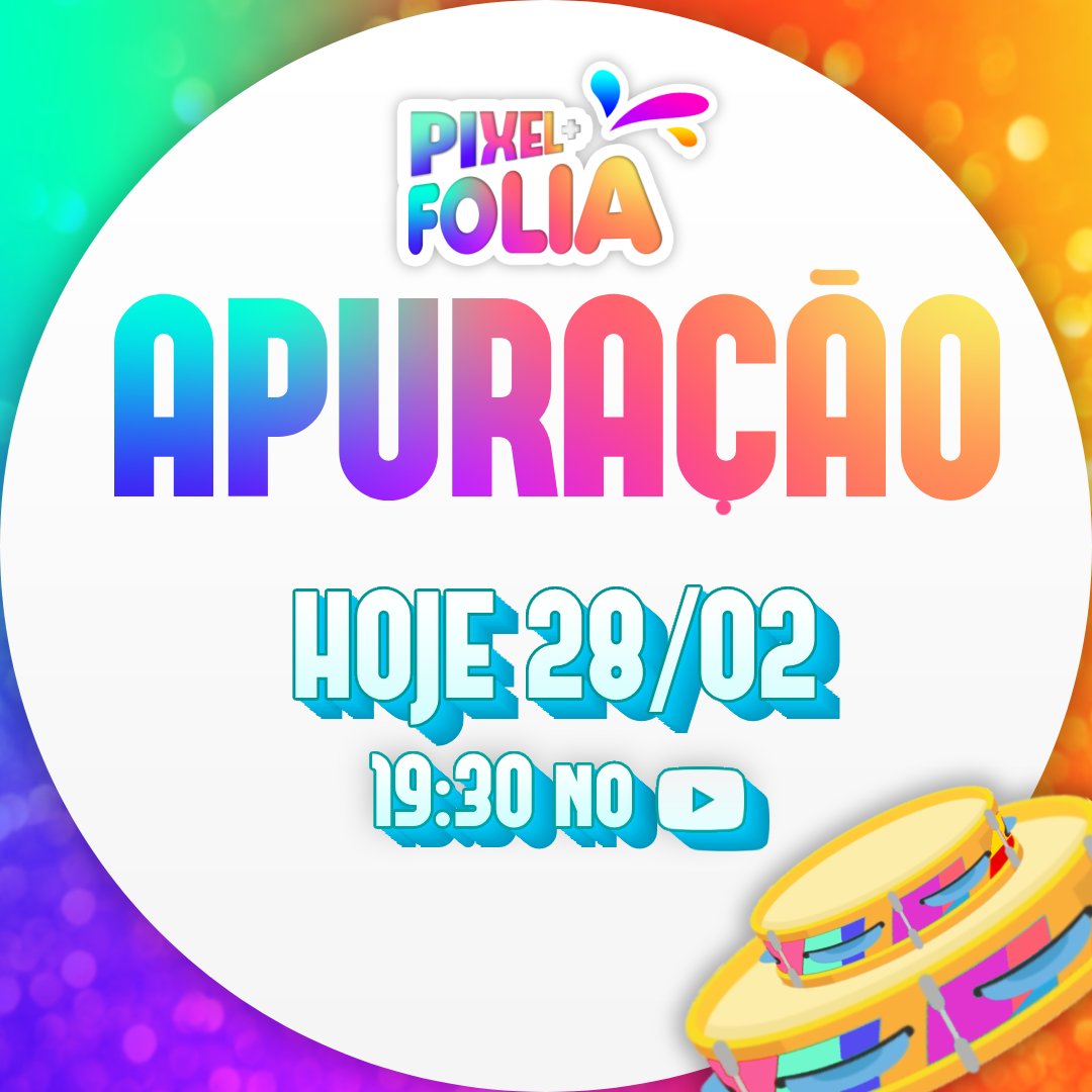 pixelplushb's tweet photo. É HOJE A APURAÇÃO DAS NOTAS DO CARNAVAL HABBLET 2023! 🥳🥰🎉
Hoje, terça-feira (dia 28), a Pixel Folia estará fazendo toda a cobertura, com exclusividade, da APURAÇÃO DAS NOTAS do CARNAVAL HABBLET 2023. E você, folião pixelado, é o nosso maior convidado! 💜💛#PixelFolia #habblet https://t.co/Kmz7omDEao