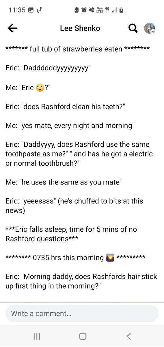 only_1_shenko's tweet photo. @MarcusRashford you've got a lot to answer for mate? 🙄🤣🔴⚪️⚫️

#obsessed6yearold https://t.co/vM7rWk8h5D