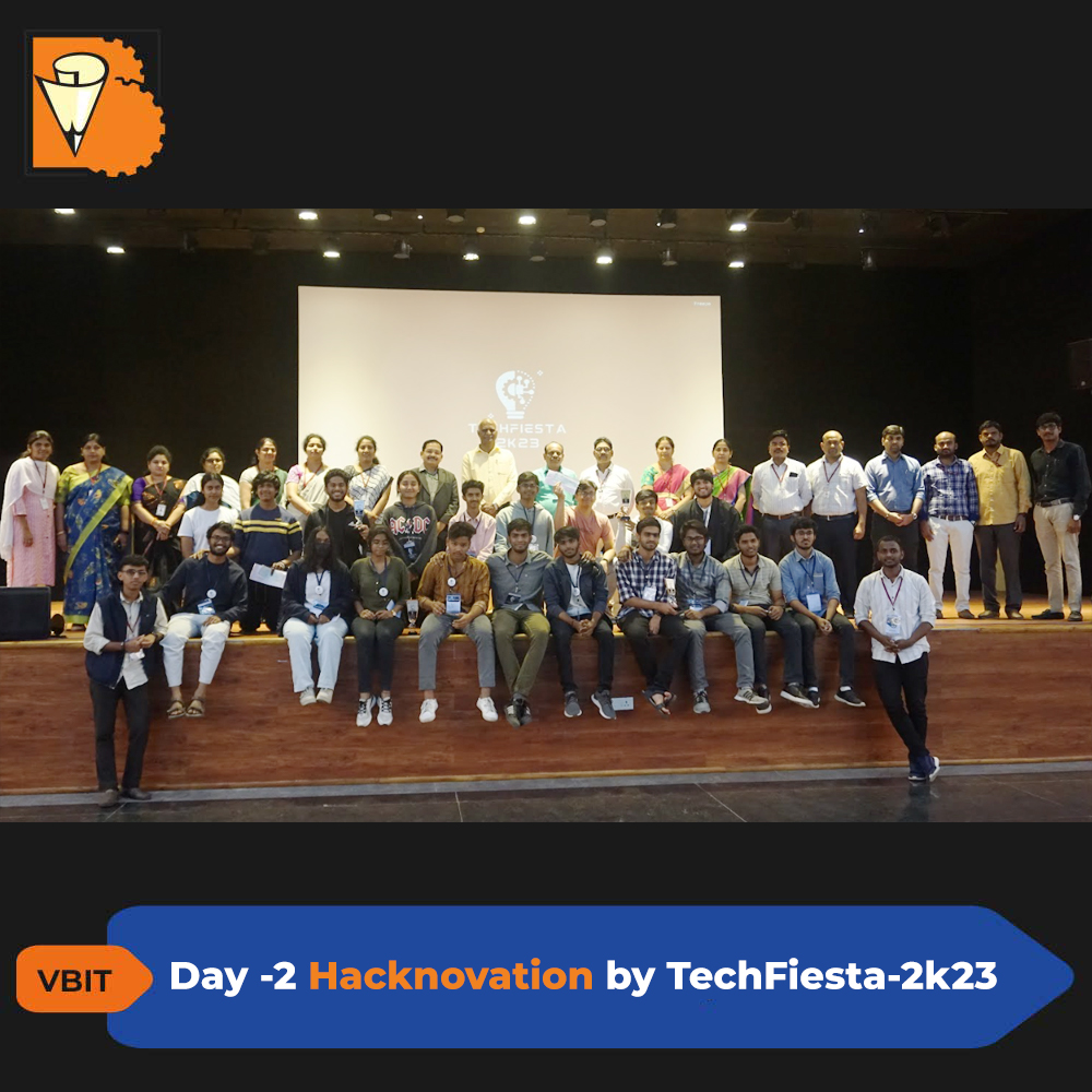 VBITHYD's tweet photo. The day 2 of Hacknovation marked the final day of the Hackathon, and participants were hard at work trying to finish their projects before the deadline.
#VBIT #Hacknovation #Projects #Hackathon #TechFiesta #Day2 #Event #Presentations #Collaboration #TechFiesta2k23 #Innovation https://t.co/d02nBt1089